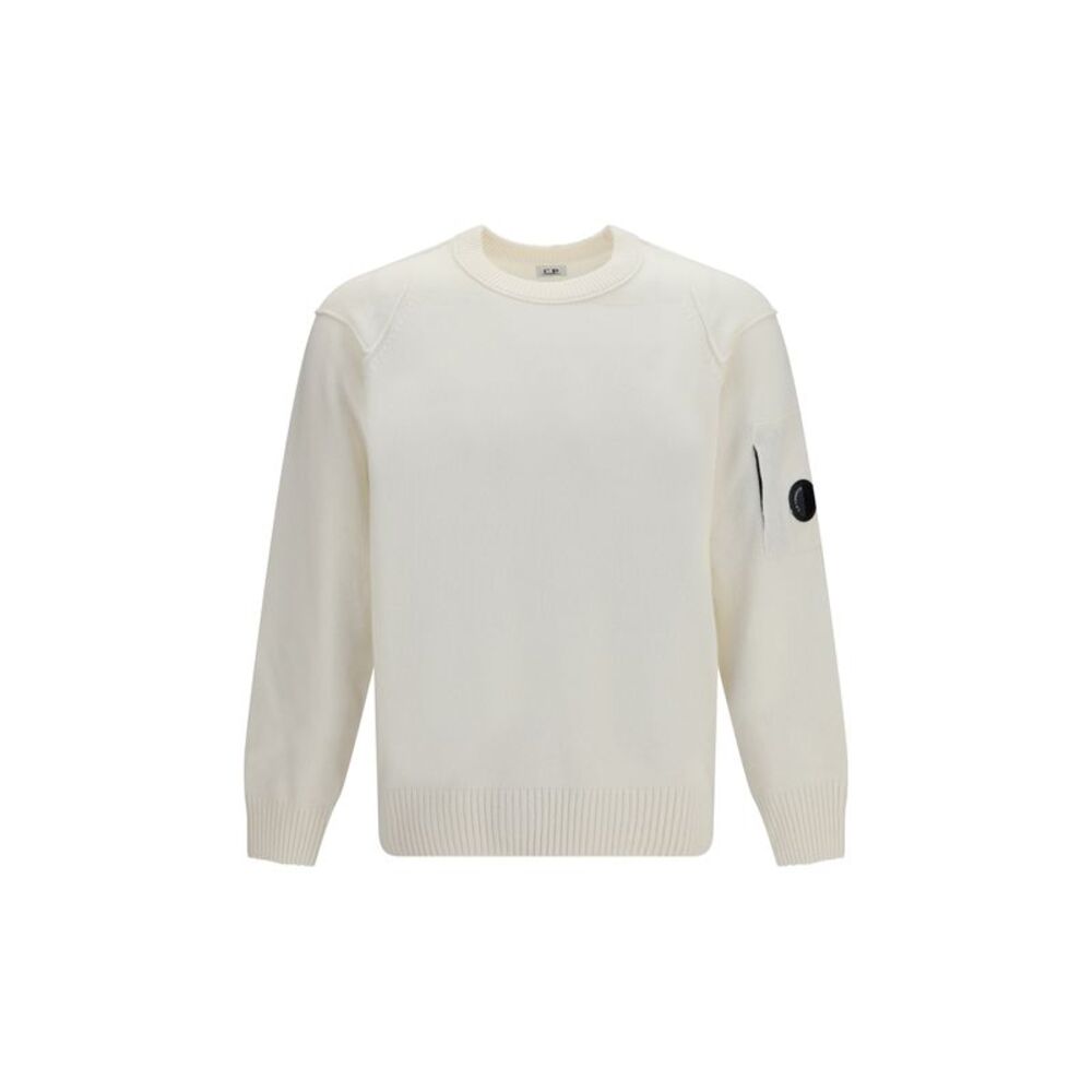 C.P. Company Men Grs Lambswool Crewneck Sweater